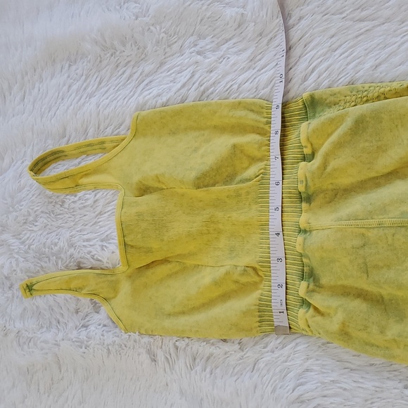 Free People Good Karma Onesie Pineapple Punch Yellow - Picture 6 of 11
